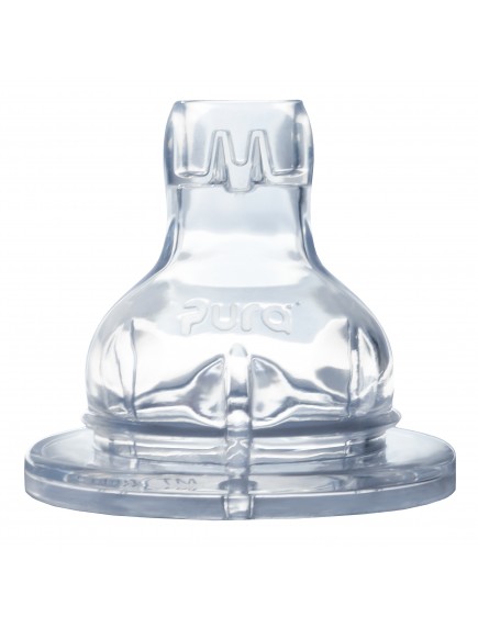 Pura Kiki 9oz Aqua Sleeve Vaccum Insulated Sippy Cup Feeding Bottle By Montyybucks Inc.
