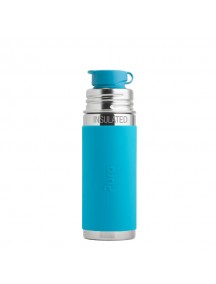 Pura Kiki 9oz / 260 ml Aqua Sleeve Vacuum Insulated Stainless Steel Sports Bottle